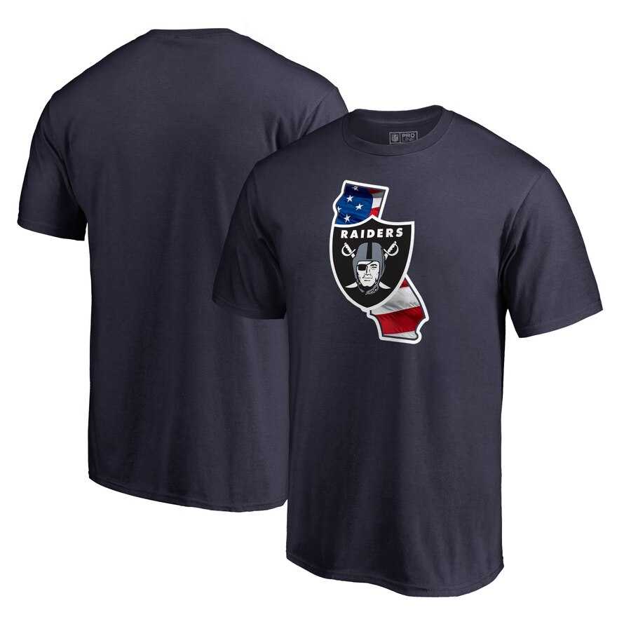 Oakland Raiders NFL Pro Line by Fanatics Branded Banner State T-Shirt Navy,We sell and wholesale Oakland Raiders NFL Pro Line by Fanatics Branded Banner State T-Shirt Navy on line form chian!